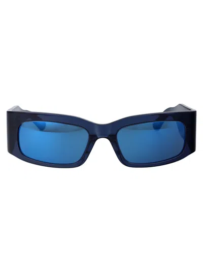 Balenciaga Eyewear In 004 Blue Blue Blue