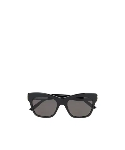 Balenciaga Eyewear Bb Cat-eye Sunglasses In Black