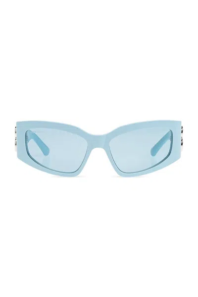 Balenciaga Bossy Sunglasses In Blue
