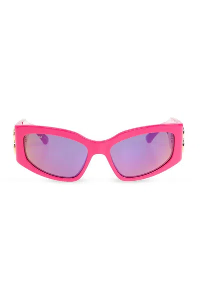 Balenciaga Bossy Sunglasses In Pink