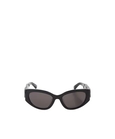 Balenciaga Eyewear Bossy Round-frame Sunglasses In Black