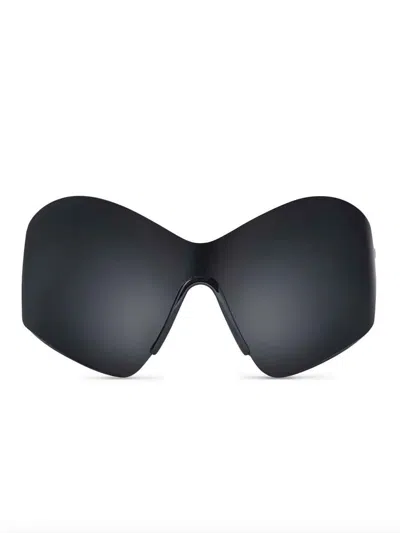 Balenciaga Eyewear Oversized Sunglasses In Black