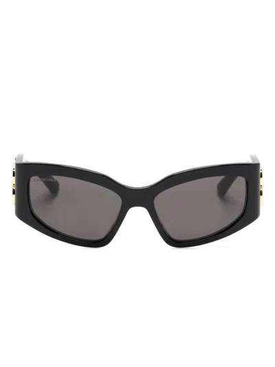 Balenciaga Bossy Cat-eye Sunglasses In Black