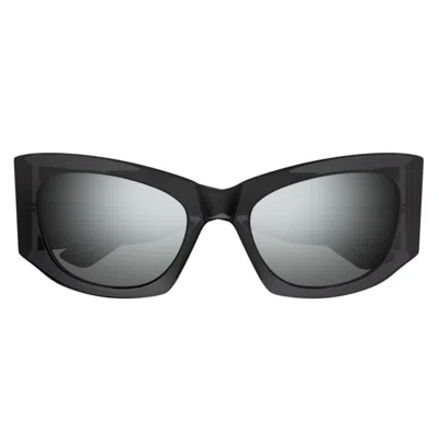 Balenciaga Cat-eye Frame Sunglasses In Black