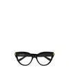 Balenciaga Eyewear Cat Eye Frame Glasses In Black