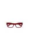 Balenciaga Eyewear Cat Eye Frame Glasses In Brown