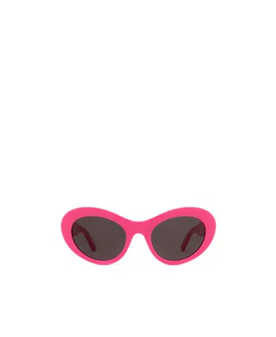 Balenciaga Bb0294sk Pink Sunglasses In 004 Pink Pink Grey