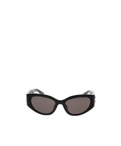 Balenciaga Eyewear Cat-eye Frame Sunglasses In Gray