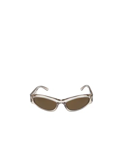 Balenciaga Eyewear Cat-eye Frame Sunglasses In Green
