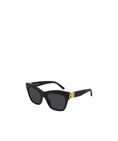 Balenciaga Eyewear Cat-eye Sunglasses In Black