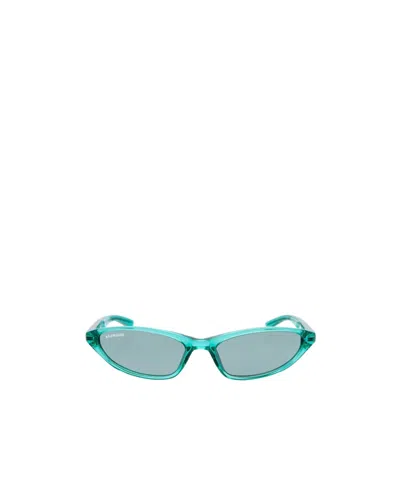 Balenciaga Eyewear Cat-eye Sunglasses In Blue