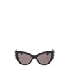 Balenciaga Eyewear Cat-eye Sunglasses In Gray