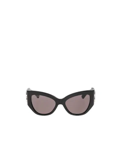 Balenciaga Eyewear Cat-eye Sunglasses In Gray