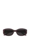 BALENCIAGA BALENCIAGA EYEWEAR OVAL FRAME SUNGLASSES