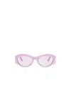 Balenciaga Eyewear Oval-frame Sunglasses In White