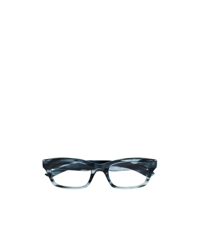 Balenciaga Eyewear Rectangle Frame Glasses In Gray