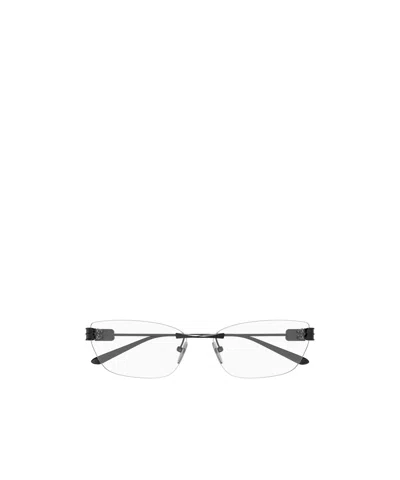 Balenciaga Eyewear Rectangle Frame Glasses In Neutral