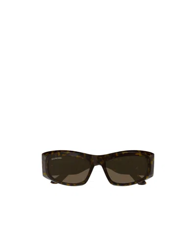BALENCIAGA BALENCIAGA EYEWEAR RECTANGLE-FRAME SUNGLASSES