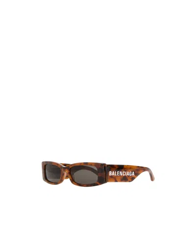 BALENCIAGA BALENCIAGA EYEWEAR RECTANGLE FRAMED SUNGLASSES
