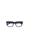 Balenciaga Eyewear Rectangular Frame Glasses In Black