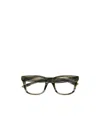 Balenciaga Eyewear Rectangular Frame Glasses In Brown