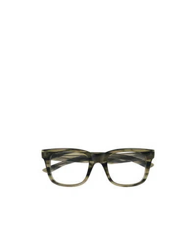 Balenciaga Eyewear Rectangular Frame Glasses In Brown