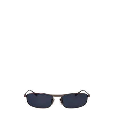 Balenciaga Eyewear Rectangular Frame Sunglasses In Black