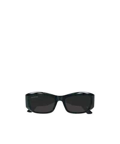 Balenciaga Eyewear Square-frame Sunglasses In Black
