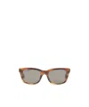 Balenciaga Eyewear Square Frame Sunglasses In Brown