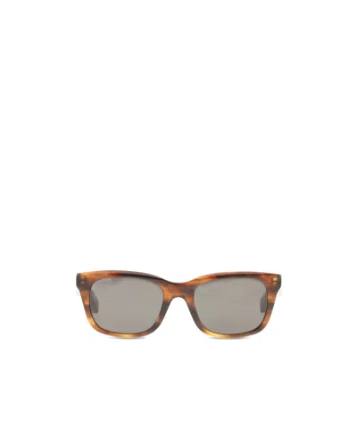 Balenciaga Eyewear Square Frame Sunglasses In Brown