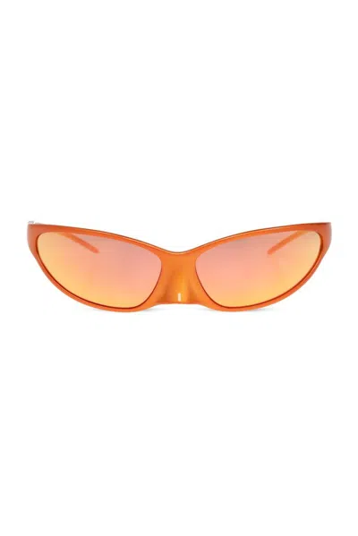 Balenciaga Eyewear Wrap In Orange