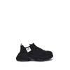 Balenciaga Men Triple S Sneakers In Black