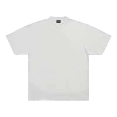 Pre-owned Balenciaga Faded T-shirt 'dirty White/black' | Women's Size L