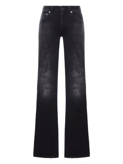 BALENCIAGA FADED WIDE-LEG TROUSERS