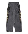 Balenciaga Fading Effect Sweatpants In Black