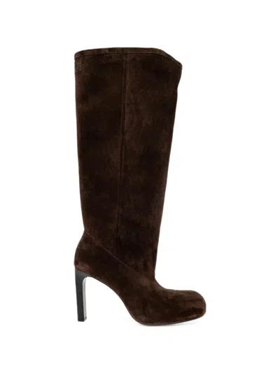 Balenciaga Fargo Knee-high Boots In Multi