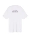 Balenciaga Couture Embroidered Oversized T-shirt In Gray