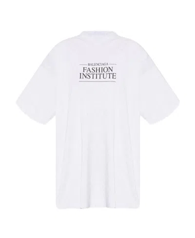 BALENCIAGA FASHION INSTITUTE OVERSIZED T-SHIRT