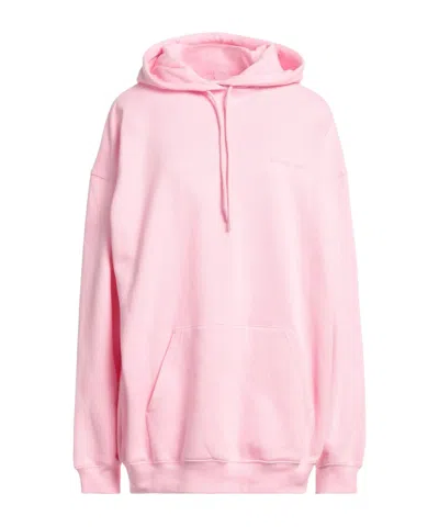 Balenciaga Fashionable Pink Hooded Sweatshirt