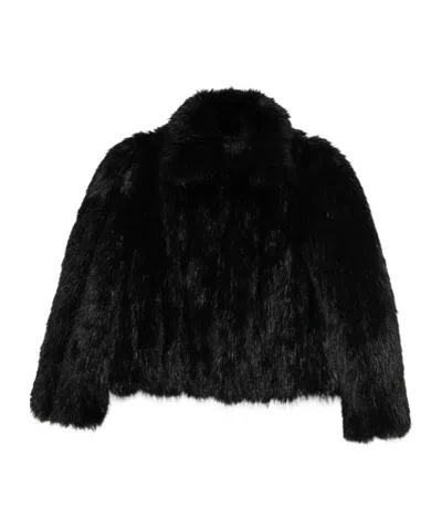BALENCIAGA BALENCIAGA SHRUNK FUR JACKET