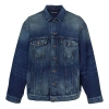 Balenciaga Fbi Denim Jacket 'blue'