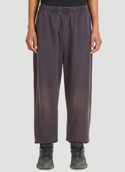 Balenciaga Fbi Track Pants In Black