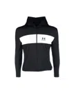 Balenciaga Black Stretch Polyester Sweatshirt In Black