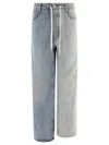 Balenciaga Fifty-fifty Jeans Light Blue