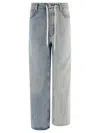 Balenciaga Fifty-fifty Jeans Light Blue