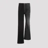 Balenciaga Fifty Fifty Pants In Light Blk Blk Ring