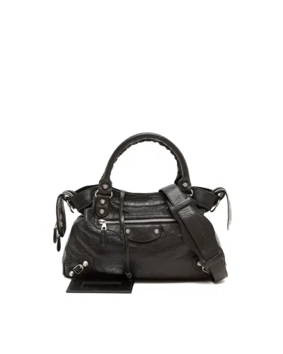 Balenciaga First Bag In Black