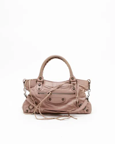 Balenciaga First Bag In Pink