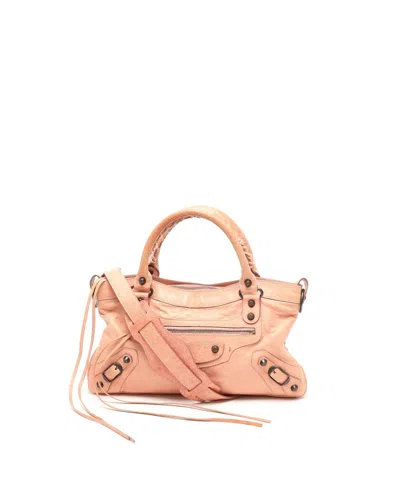 Balenciaga First Bag In Pink