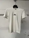 Balenciaga Fitted Crewneck Top In Gray